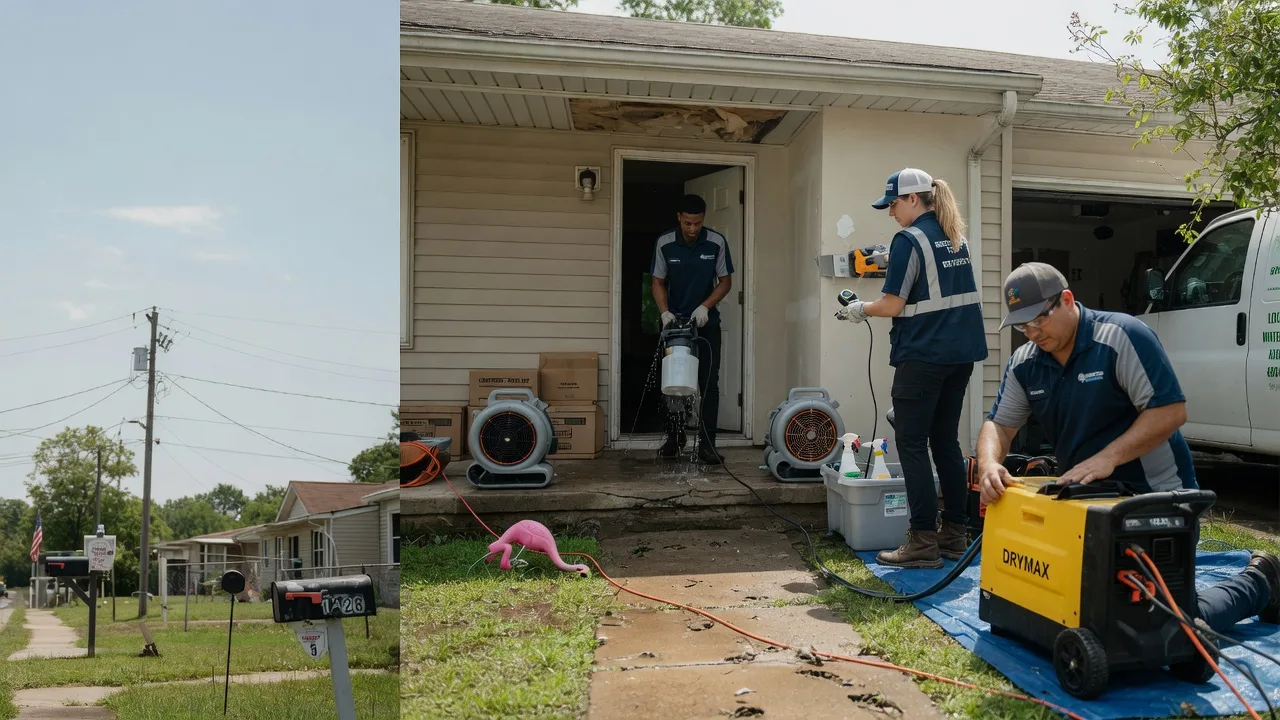 Storm Damage Water Removal in Vera, OK near me